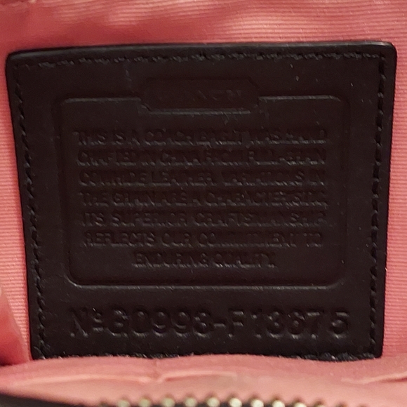 Coach Madison Black satchel bag - Picture 4 of 4